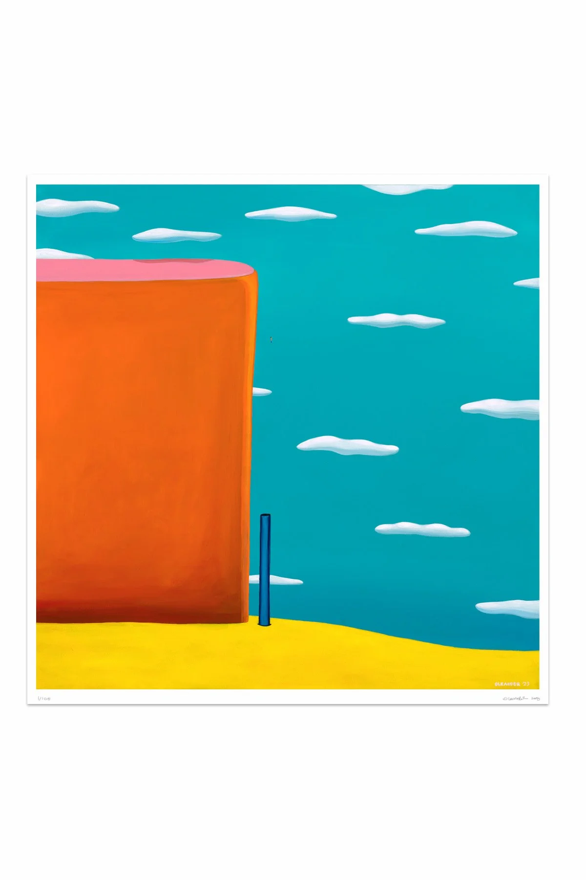 Free Fall Limited Edition Print By Amanda Oleander. Hand signed